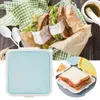 Bottiglie di stoccaggio Contenitori per panini Contenitori per alimenti Scatole in plastica per contenitori per il pranzo Pane Dispensa Snack Organizer