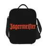 Jagermeister Logo Boîte à lunch portable pour les femmes étanches de la nourriture thermique étanche à la nourriture isolée Sac à lunch écoliers Étudiant étudiant O193 #