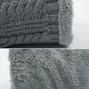 Sjaals Winter Dikker Fleece Sjaal Gebreide Col Sjaal Wrap Mannen Vrouwen Wollen Kraag Warmer Voor Skiklimmen