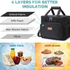 thermal Insulated Handbag Portable Lunch Box Wine Beer Cooler Crossbody Shoulder Bag Pastry Cake Camp Picnic Food Ctainer Z53B#