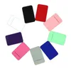 1pc Fi Elastic Cell Phe Card Holder Mobile Phe Wallet Case Credit ID Card Holder Adhesive Sticker Pocket b6fa#