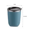 Tumblers Office Household Milk Coffee Cup Thermal With Splash Proof Sliding Lid Ideal For Ice Drinks/ Beverage