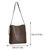 women's Bags PU Leather Crossbody Shoulder Tote Bag Vintage Top Handle Bag Versatile Satchel Hobo Shop Travel Menger Bag 65Jq#