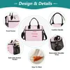 Novos sacos refrigeradores isolados Picnic Ice Pack Food Bag Imagem personalizada Grande capacidade Lunch Box Bag Thermal Multifuncional Picnic Tote E1Pn #