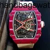 VS Factory Miers Ricas Watch Swiss Movement Automatic Rubber Strap 475mm RM67-02 Wine Red HB7GZ6VH