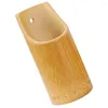 Armazenamento de cozinha Bamboo Chapote de pauzinho Caspa doméstica Caixa de cesta de gaiola Drenam Spoon Canela Rack Rack Decorações do organizador de suporte para