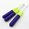 1pc Crochet Hook 3.8 мм 5,7 мм ижилки микросайки для парика для изготовления крючковых замков