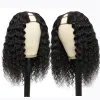 Parrucche Afro crespo ricci parte V parrucca per capelli resistente al calore sintetica 1230 pollici parrucche giornaliere per donne africane americane