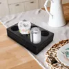 Conteneurs à emporter 3 pièces boissons porte-boissons plateau tasse support à emporter support en coton perlé multi-trous fixation pratique emballage de thé au lait