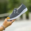 Sapatos Casuais Masculinos Lona Leve Mocassins Respiráveis Esportes Moda E Confortável Ao Ar Livre