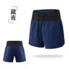 Designer Shorts Are Selling Well. Shorts Mens Fake Two-piece Double-layer Marathon Cross-country Running Training Pants Quick Drying Three-part