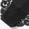 Giczi 6pcs / Set Femme's Pagetes Sweet Lace Underwear Briess Satin Satin Briefs sexy Lingerie Soft Femme Femme Sous