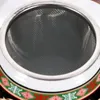 Ensemble de vaisselle en émail Pot de thé rétro de bouilloire pour poêle top émail émaillé chinois décoratif vintage construit dieu dur