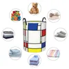 Laundry Bags Piet Mondrian Minimalist De Stijl Basket Collapsible Large Capacity Clothing Storage Bin Modern Art Baby Hamper