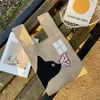 cute Animal Knot Wrist Bag Rabbit Cat Knitted Bag Women's Handbag Fi Simple Tote Bag Purses Ladies Reusable Shop S5TX#
