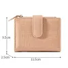 Fi Ste Patroon Small Wallets Pu Leather Coin Pures Ladies Popular Card Holder Mini Nieuwe Design Standard Portes for Women I5TV#