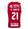 Sporting Braga Soccer Jersey 2023 2024 Fonte Musrati Bruma Andre Banza R.Horta Abel Ruiz Rony Lopes 23 24 Football Shirt