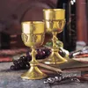 Candle Holders York dolne miasto starożytne europejskie wina z winogron amerykańskich małe złote kubki kubki para wypolerowanych miedzianych okularów