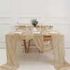 2 Stück Käsetuch-Tischdekoration, Gaze-Tischläufer, halbtransparent, personalisierbar, Retro-Esszimmer, Vintage-Hochzeitsdekoration, Esstisch, Weg 240328
