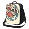 Tiger Exotic Animal Sac à lunch isolé pour les femmes Cat Lover Cooler thermique Lunch Tote Beach Cam Voyage G2Yb #