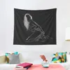 Tapestries Sexy Submissive Woman In Leather Harness Tapestry Art Mural Wall Decor Custom
