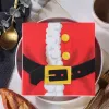 Serviettes Disposable Christmas Napkins Christmas Party Napkin Decorations Santa/Wreath Soft Paper Napkin Home Placemat Cutlery Supplies