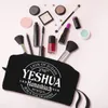 Söt Yeshua Jesus Christian Travel Toatetry Bag Women Makeup Cosmetic Bag Beauty Storage Påsar Dopp Kit Case Box D3U6#