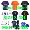 Bellingham Soccer Jerseys 4ème Violet 23 24 25 Tchouameni Mbappe Chemise de football Camavinga Asensio Modric 2023 2024 VINI JR Real Madrid Hommes Kit Enfants Version Joueur