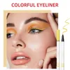 12 couleurs néon liquide eye-liner stylo ensemble naturel longue durée séchage rapide arc-en-ciel eye-liner crayon yeux beauté maquillage kit cosmétiques 240327