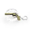 Keychains Novel Counter Strike Revolver Guns Keychain Gadgets för män Trinket CS GO AWP Rifle Sniper Key Ring Smycken souvenirer gåva