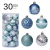 Ensembles de boules de Noël de décoration de fête 6 couleurs, haute qualité et conception unique durable, rapide et facile à accrocher, créant une atmosphère festive