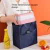Portátil Oxford Lunch Bags Fresh Cooler Bolsa para estudantes de escritório Cvenient Lunch Box Tote Casais Azul Rosa Food Ctainer Bag L4C2 #