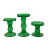 Portacandele Portacandele in plastica per matrimoni Supporto classico Tavolo verde Fidanzamento Decoracion Para El Hogar Decorazioni per la casa nordica