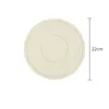 Tapis de Table rond isolant thermique, supports de casseroles antidérapants résistants au style nordique, conception Double face, dessous de plat en Silicone pour la cuisine