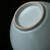 Koppar tefat antika däck te tvättvatten skål japansk stil keramisk slagg hink hushållsset tillbehör avfallstank