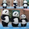 Costume de mascotte de singe Panda Panda Panda Adult