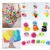 Pink Blue Mix Color Pompones 8/10/15/20/25/30mm Pompoms DIY Doll Craft Sparkly Pompom Balls Wedding Christmas Decoration