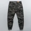 Men's Pants 97% Cotton Camouflage For Men Retro Casual Workwear Patch Jogger Trousers Youth Male Spring Autumn Fashion Washed Wear