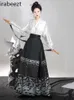 Work Dresses Hanfu Female Chinese Style Horse Skirt Daily Set Ropa Tradicional China Hombre Traditional Clothing For Women