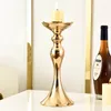 Candle Holders Mental Romantic European-Style Creative Candlestick For Home Dinner Table Decoration