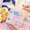 かわいい大容量衛生ナプキン収納バッグガールズ生理学的期間タンプオーガナイザーバッグCarto Rabbit Bear Mini Bags a8to＃