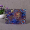 Utsökt konststil Pass Skyddsskydd Van Gogh Starry Sky Women Leather Passport Holder Men rese ID Pass Wallet O5oe#