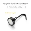 Hooks Neodymium Magnetic 20mm Strong attraktion Magneter Snabbt för hemkök Tungt hängande organisation