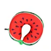 Travel Memory Foam Fruit U Shaped Travel Pillow Neck Support Head Rest Headrest Cushion Pillow