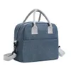 Tragbare Mittagessen Tasche Kühler Tote Hangbag Picknick Isolierte Box Leinwand Thermische Lebensmittel Ctainer Männer Frauen Kinder Reise Lunchbox 2022 Neue 27Wp #