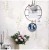 壁紙牧歌的な韓国の花3Dプリンセスガールルーム背景壁紙ロールピンクアメリカンフローラルデコレーションウォールペーパー
