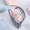 FI Women Small Cosmetic Bag Travel Mini Sanitary Serveins Organizer Make Up Coin Mey Card Lipstick Storage Pouch Purse Bag T2Y4#