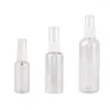 Storage Bottles HEALLOR 1Pc 30/50/100 Ml Transparent Plastic Perfume Atomizer Small MIni Empty Spray Refillable Bottle Portable Travel