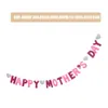 Dekoracja imprezowa Szczęśliwego Dnia Matki Baner Paper Wiselant Bunting