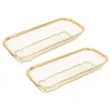 Kitchen Storage 2 Pcs Container Tableware Basket Clothes Drying Rack 201 Stainless Steel Chopstick Holder For Home